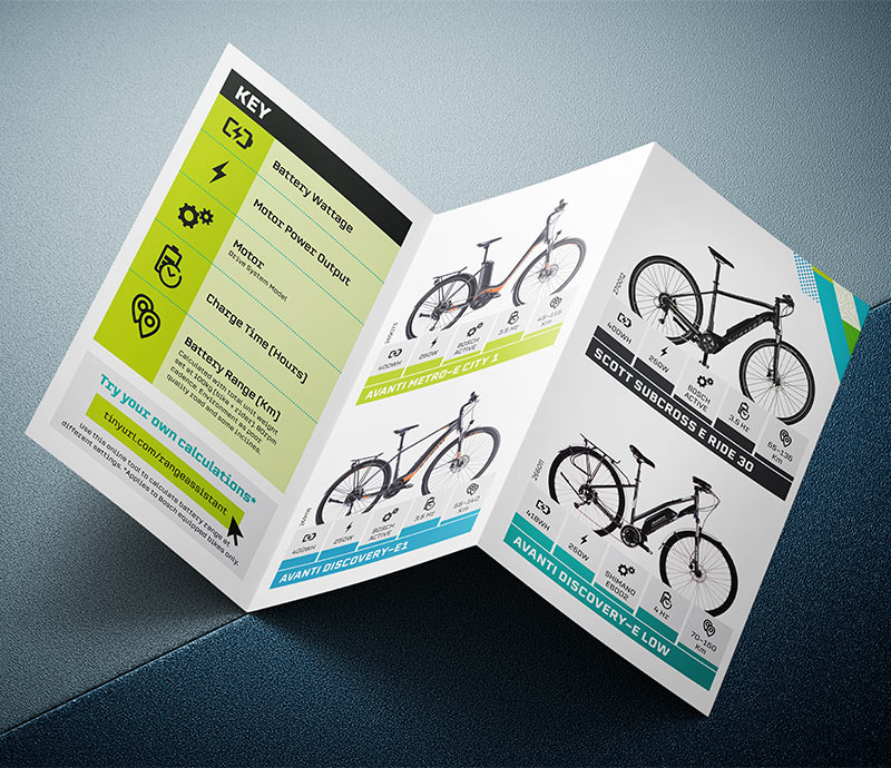Tri-fold leaflet - My Ride - Avanti